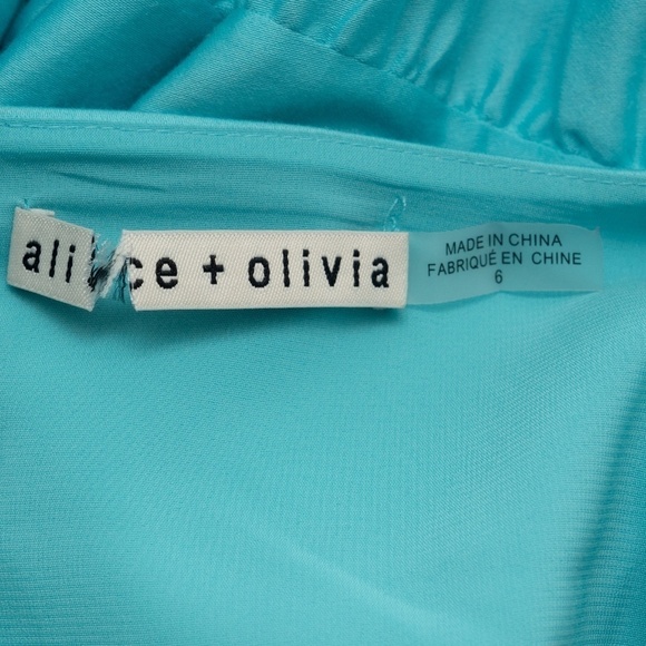 Alice + Olivia. Shayla Tiered Gathered Cotton-blend Maxi‎ Dress. - Picture 11 of 16